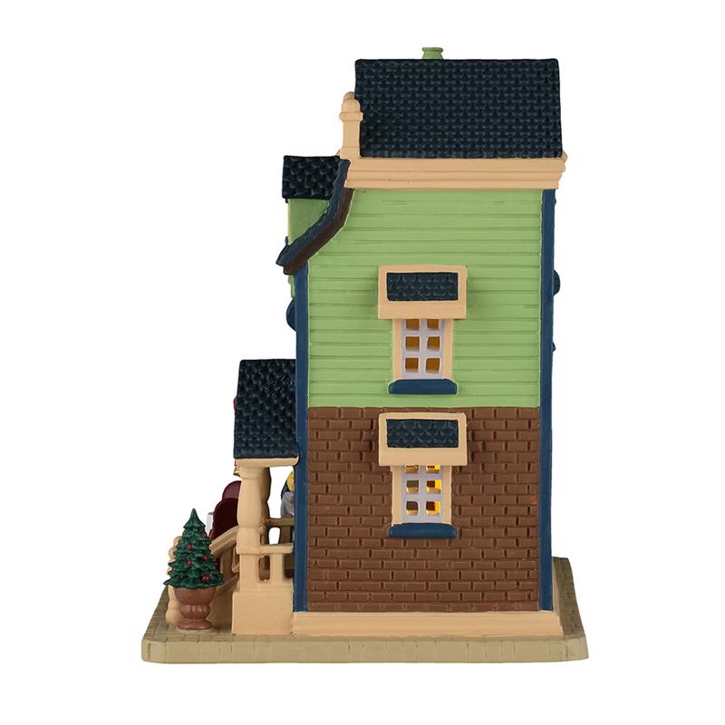 Lemax LED Fergies Figgy Pudding Shoppe Christmas Village