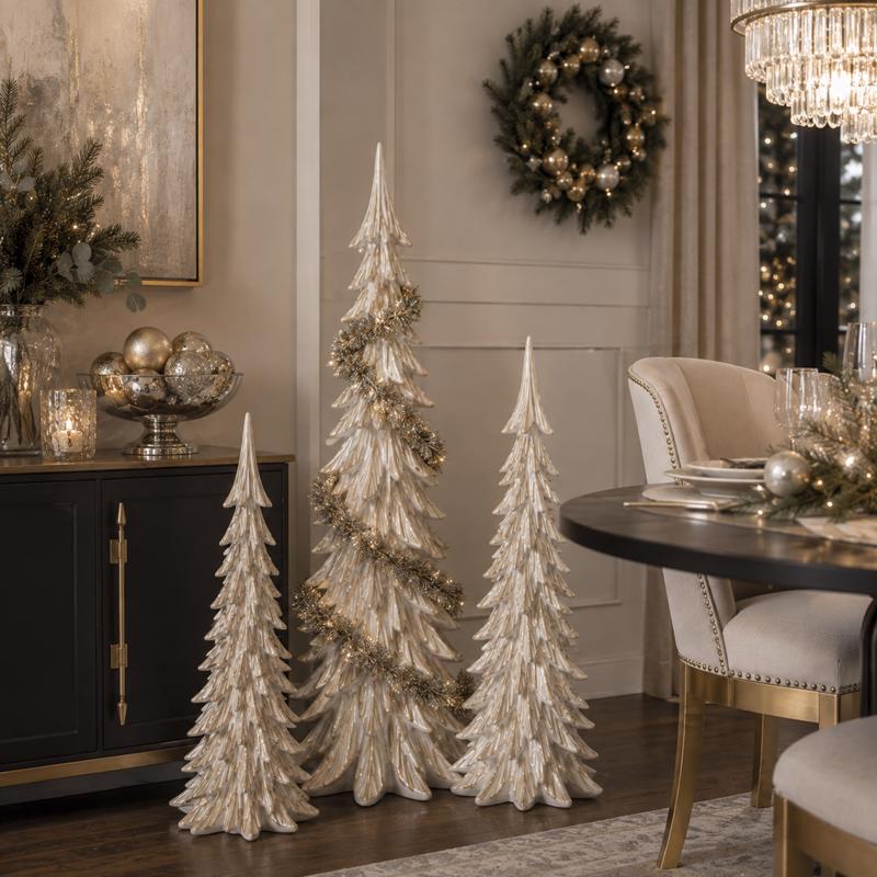 Gerson Natural/White Christmas Tree