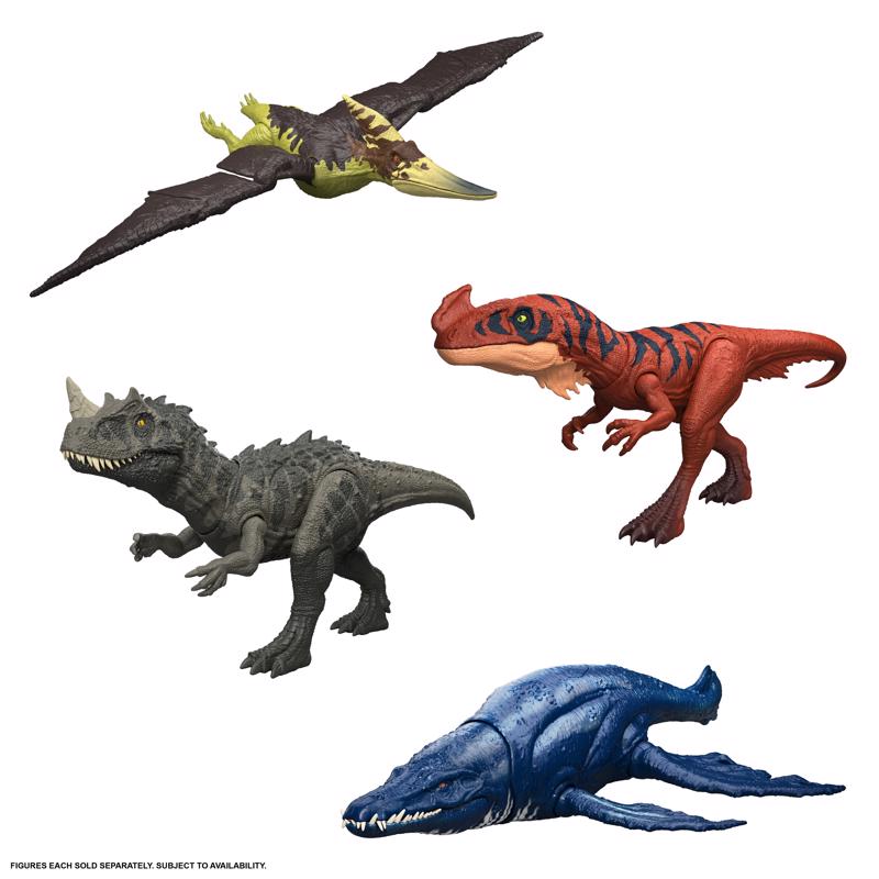 Jurassic World Wild Roar Dinosaur Action Figure Asst