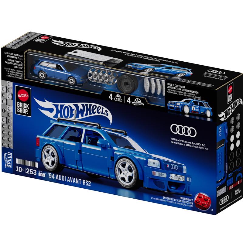 Hot Wheels 94 Audi Speed Series Building Set