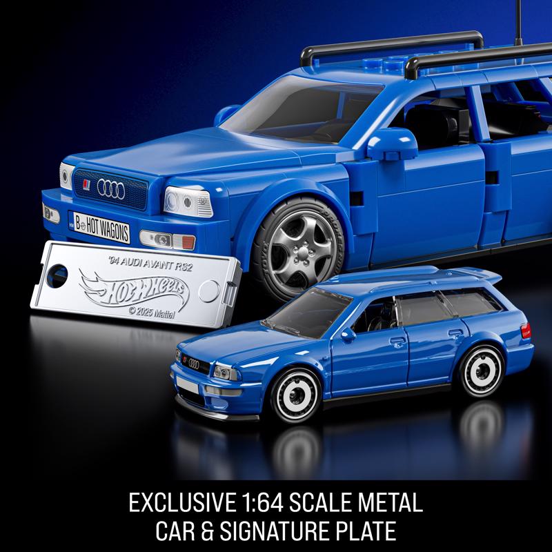 Hot Wheels 94 Audi Speed Series Building Set