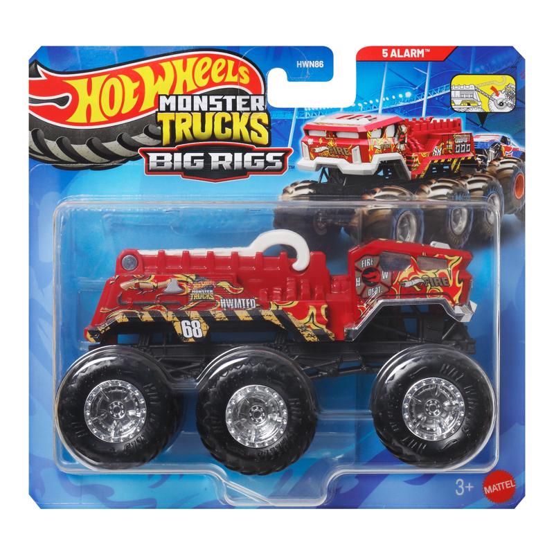 Hot Wheels Monster Big Rigs Truck Assorted