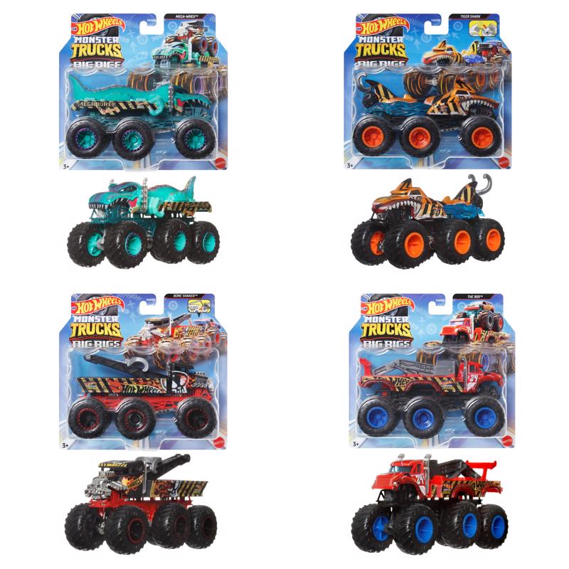 Hot Wheels Monster Big Rigs Truck Assorted