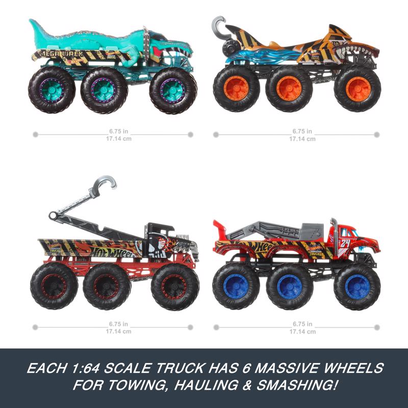 Hot Wheels Monster Big Rigs Truck Assorted