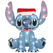 Disney Holiday Tinsel Sculpture Sitch 19 in. Yard Decor