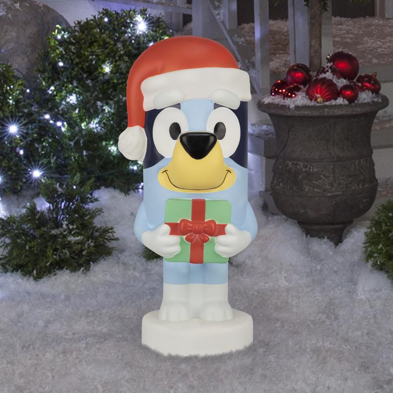 Bluey Holiday Bluey 24 in. Blow Mold