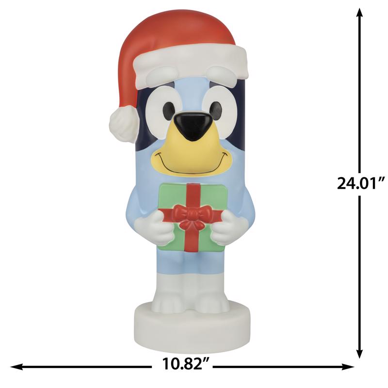 Bluey Holiday Bluey 24 in. Blow Mold