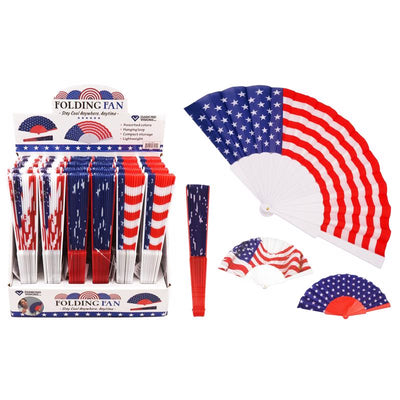 Diamond Visions Folding hand fan