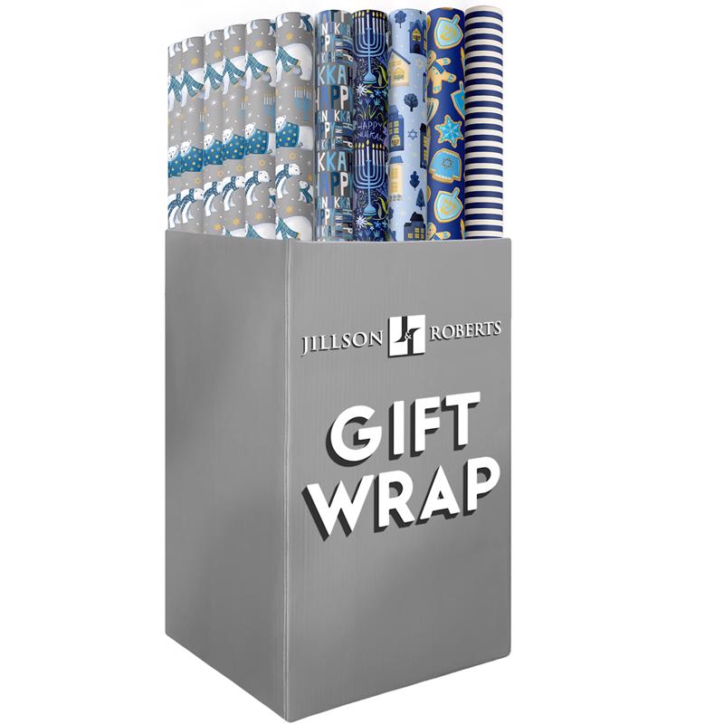 Jillson and Roberts Hanukkah Gift Wrap