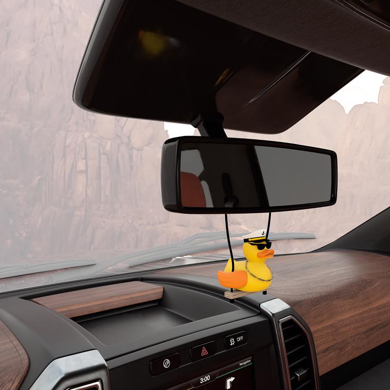 Co-pilots Duck Rear View Mirror Pendant