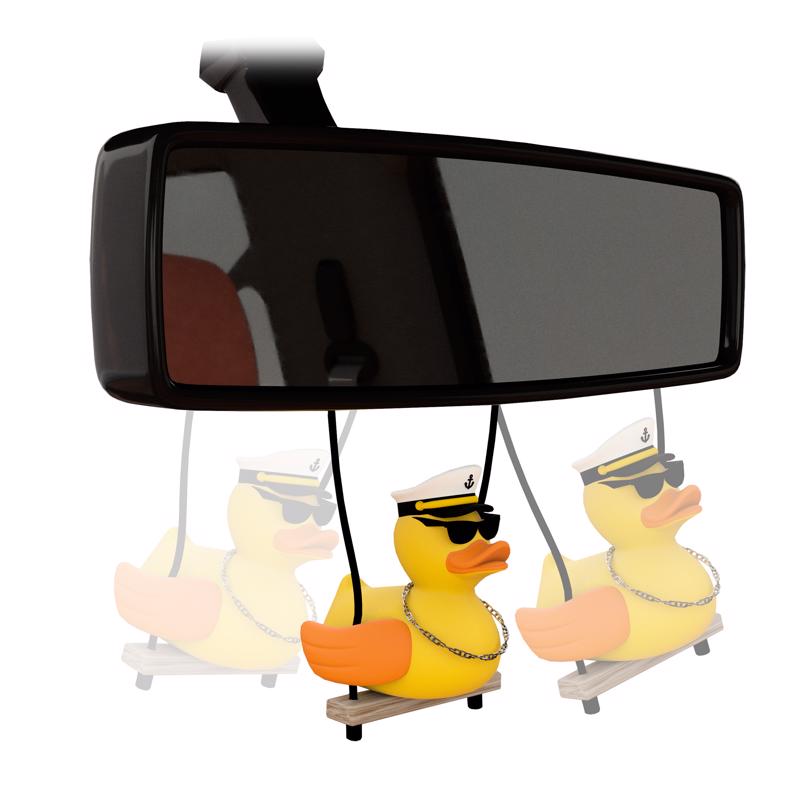 Co-pilots Duck Rear View Mirror Pendant