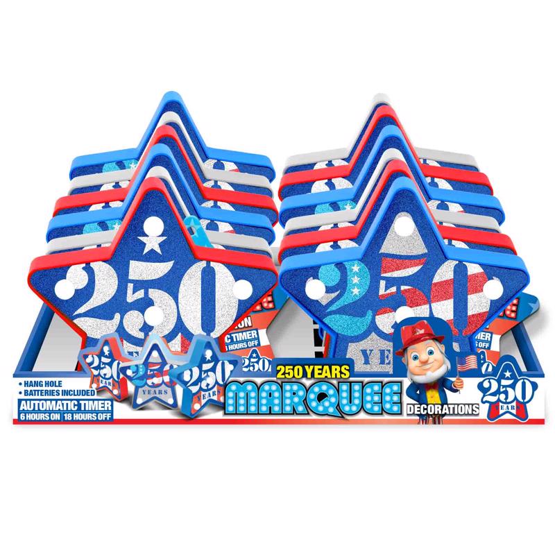 Magic Seasons Patriotic Star Marquee Star