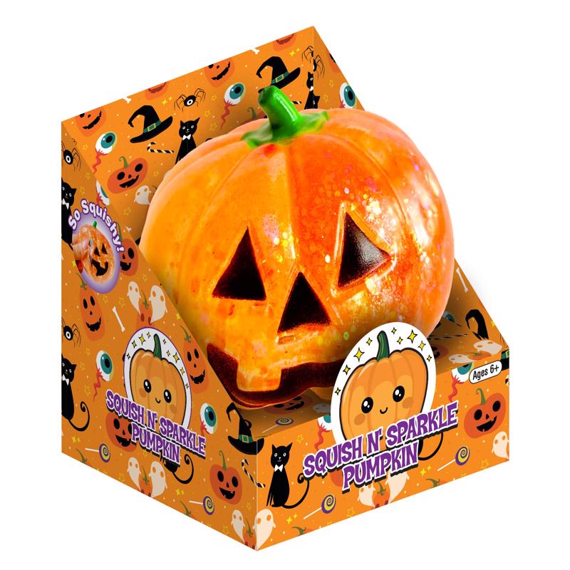 Zorbitz Sparkle Pumpkin Halloween Decor