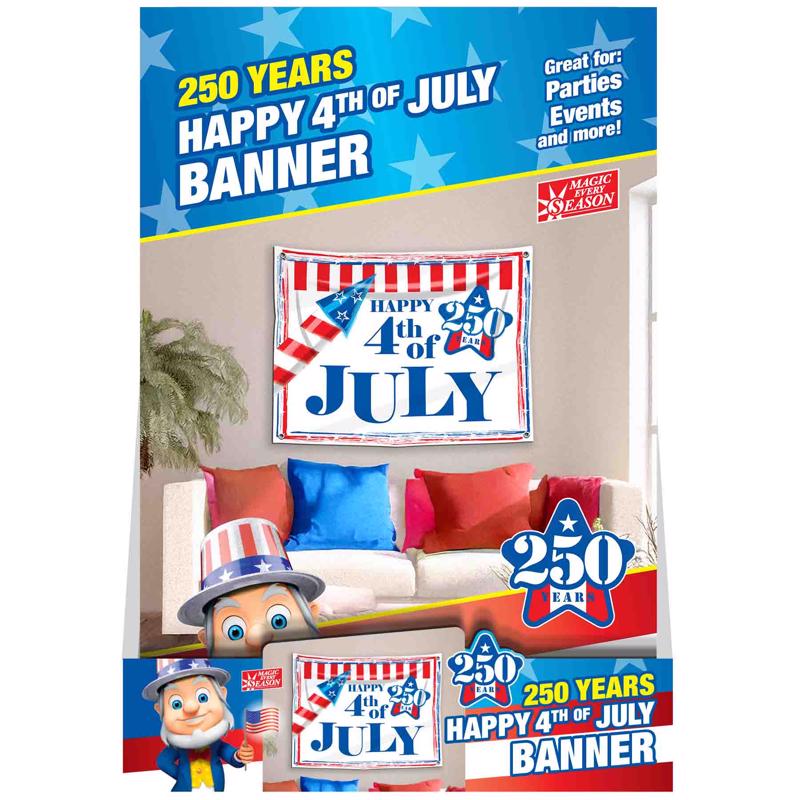Magic Seasons America 250 Hanging Sign