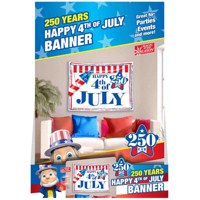 Magic Seasons America 250 Hanging Sign