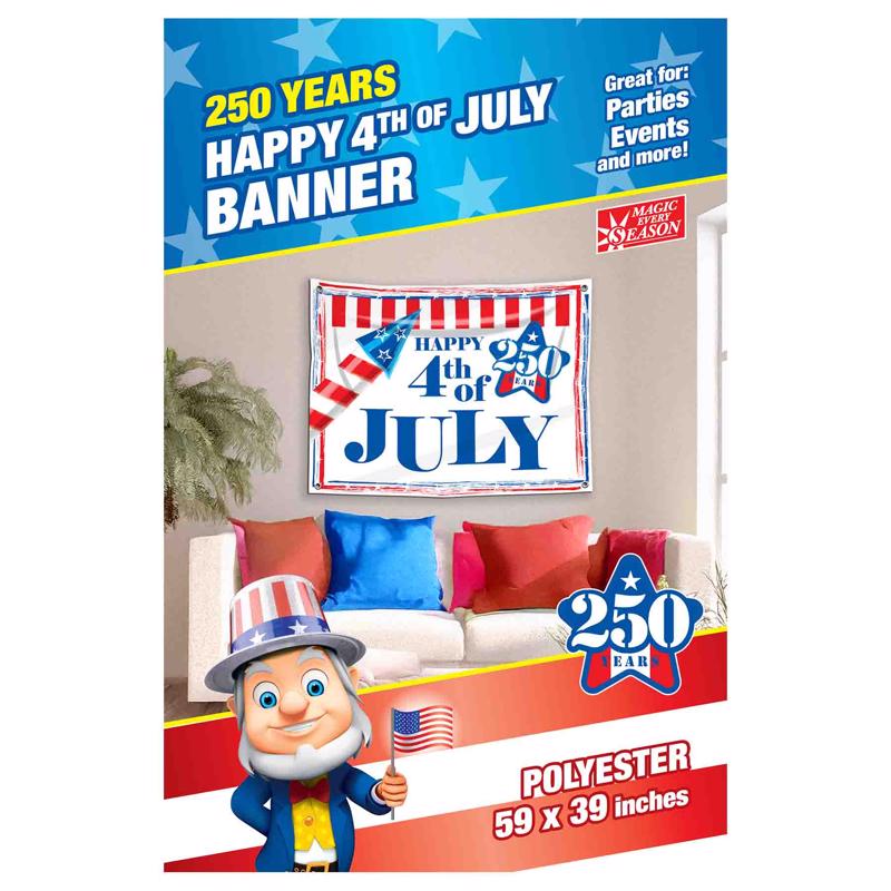 Magic Seasons America 250 Hanging Sign