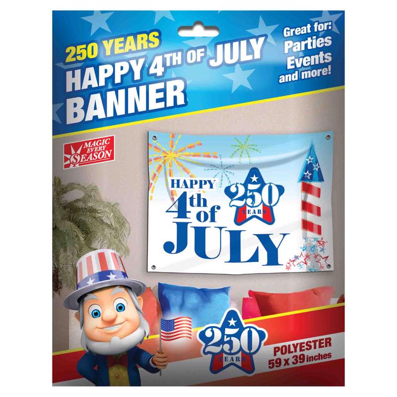 Magic Seasons America 250 Hanging Sign