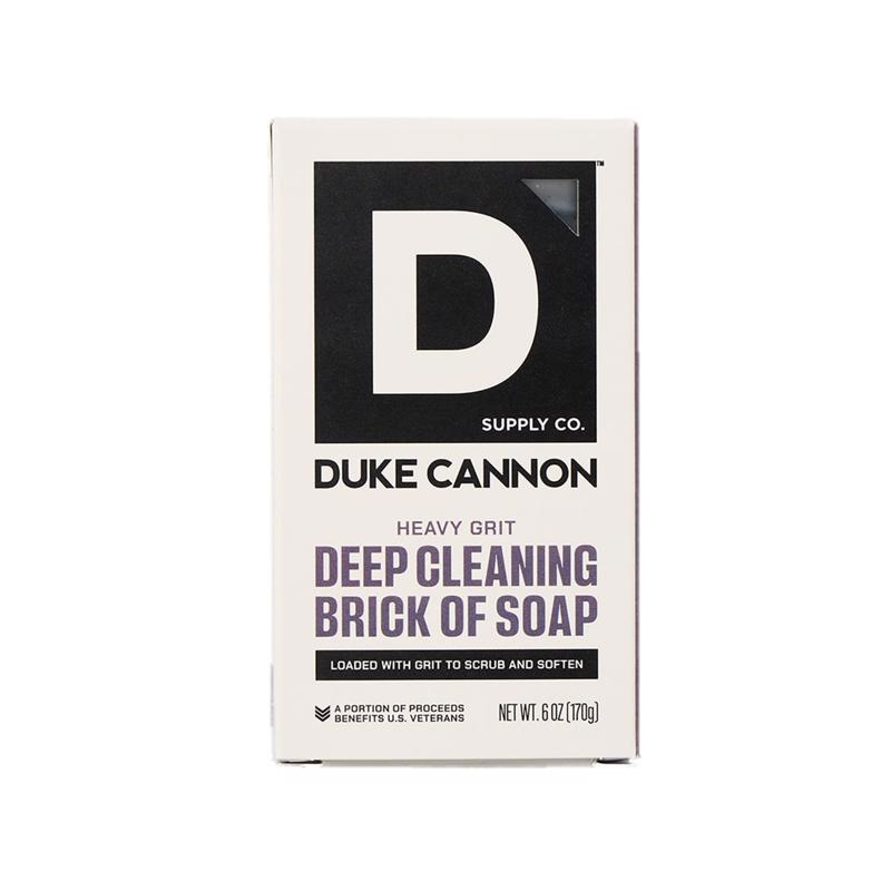 Duke Cannon Heavy Grit Mandarin and Mint Scent Bar Soap 6 oz