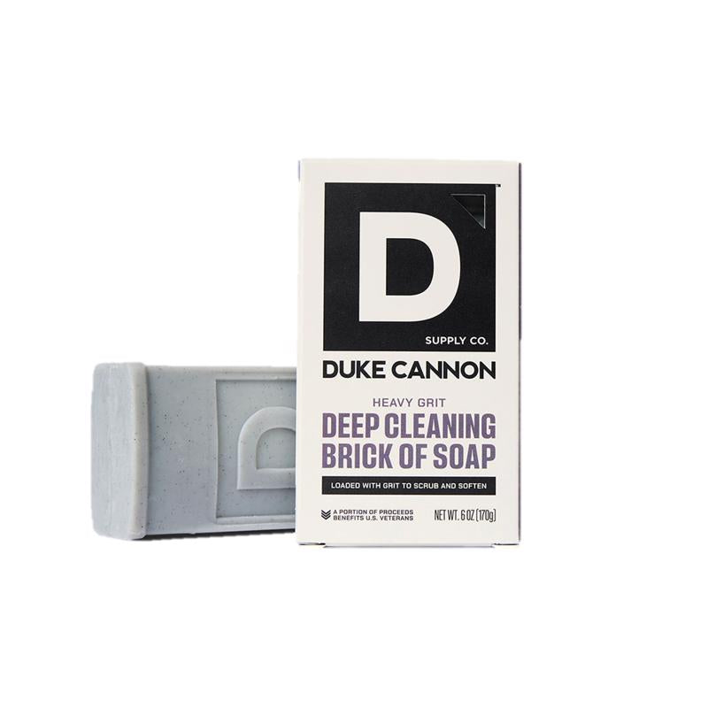Duke Cannon Heavy Grit Mandarin and Mint Scent Bar Soap 6 oz