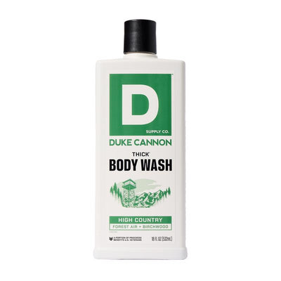 Duke Cannon High Country Forest Air and Birchwood Scent Body Wash 18 fl. oz.