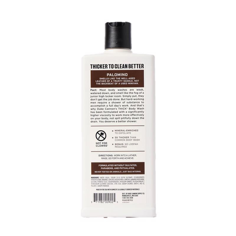 Duke Cannon Palomino Mahogany and Vanilla Scent Body Wash 18 fl. oz.