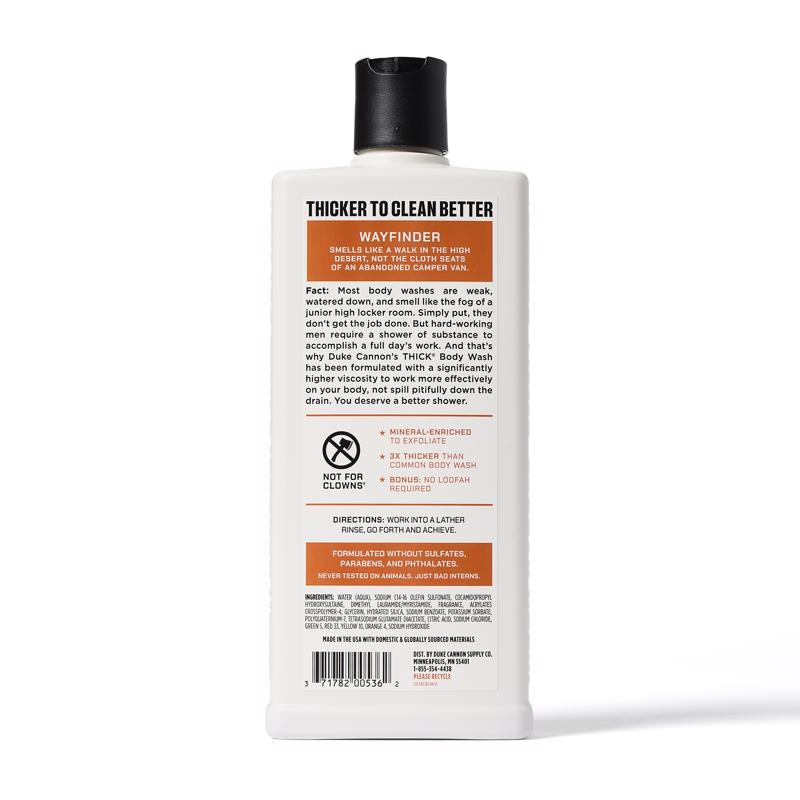 Duke Cannon Wayfinder Eucalyptus and Desert Sage Scent Body Wash 18 fl. oz.