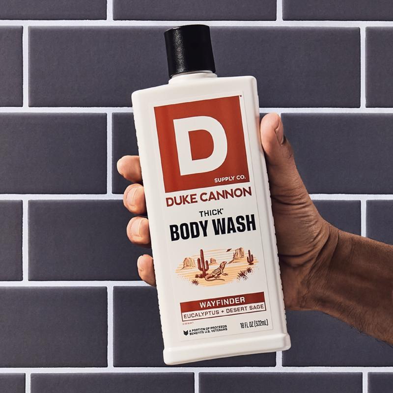 Duke Cannon Wayfinder Eucalyptus and Desert Sage Scent Body Wash 18 fl. oz.