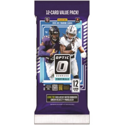 Panini 2025 Donruss Optic Football Fat Pack Trading Cards
