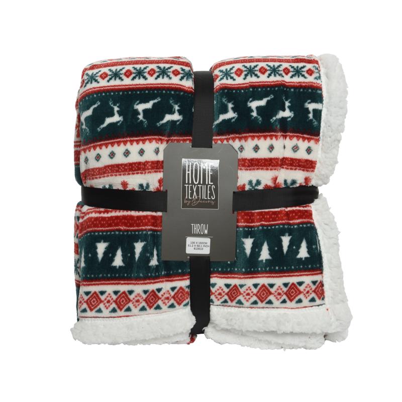 Decoris Tree deer Blanket