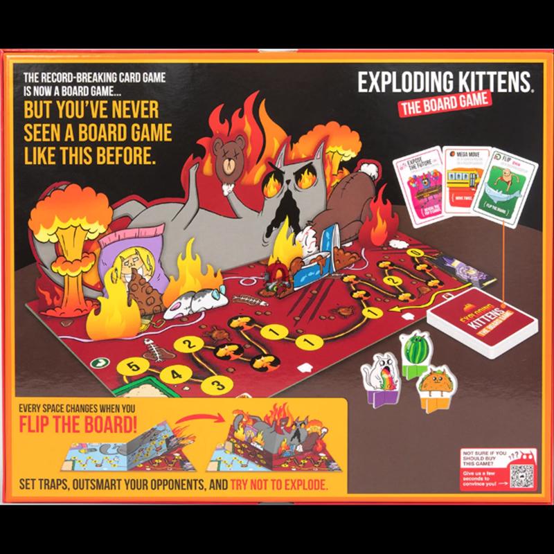 Exploding Kittens Cartoon Cats Board Game