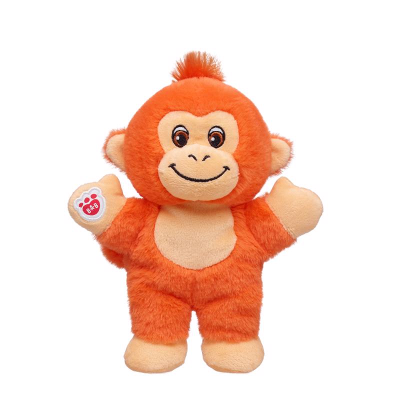 Build-A-Bear Mini Beans Smiley Monkey Plush Toy