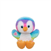 Build-A-Bear Mini Beans Rainbow Penguin Plush Toy