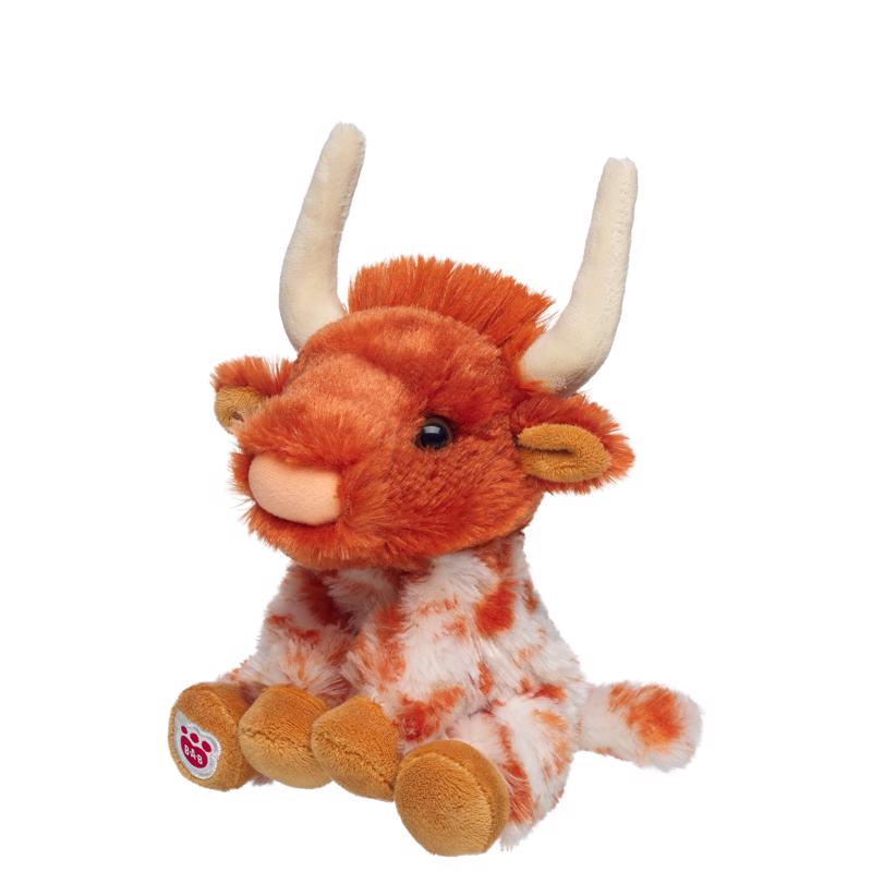 Build-A-Bear Mini Beans Longhorn Plush Toy