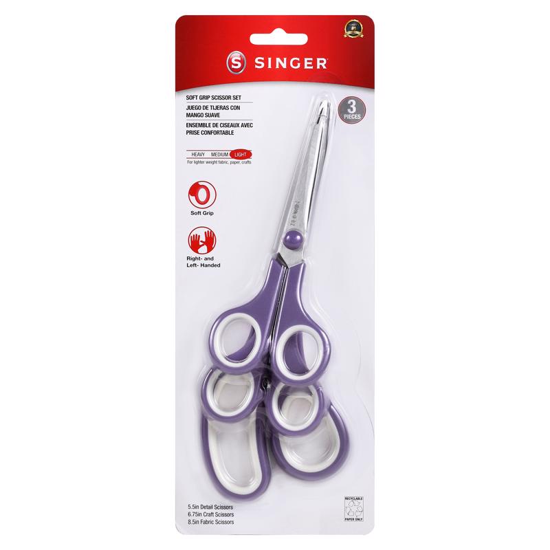 SINGER Soft Grip Scissor Set