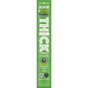 StoneRidge Wholesale Thick Stick Jalapeno Cheddar Meat Sticks 1.5 oz Shrink Wrapped