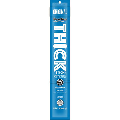 StoneRidge Wholesale Thick Stick Original Meat Sticks 1.5 oz Shrink Wrapped