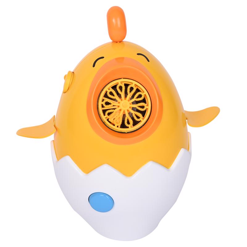 Sunny Days Chicken Bubble Blower Yellow/White