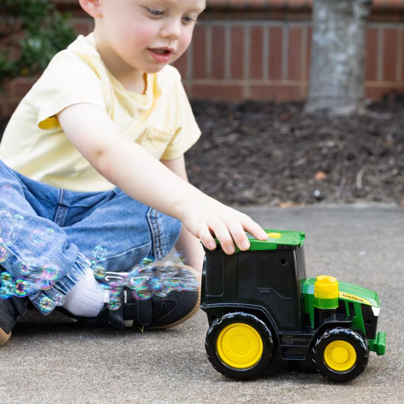 Sunny Days John Deere Tractor Bubble Blower