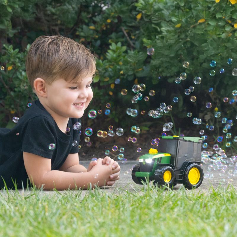 Sunny Days John Deere Tractor Bubble Blower