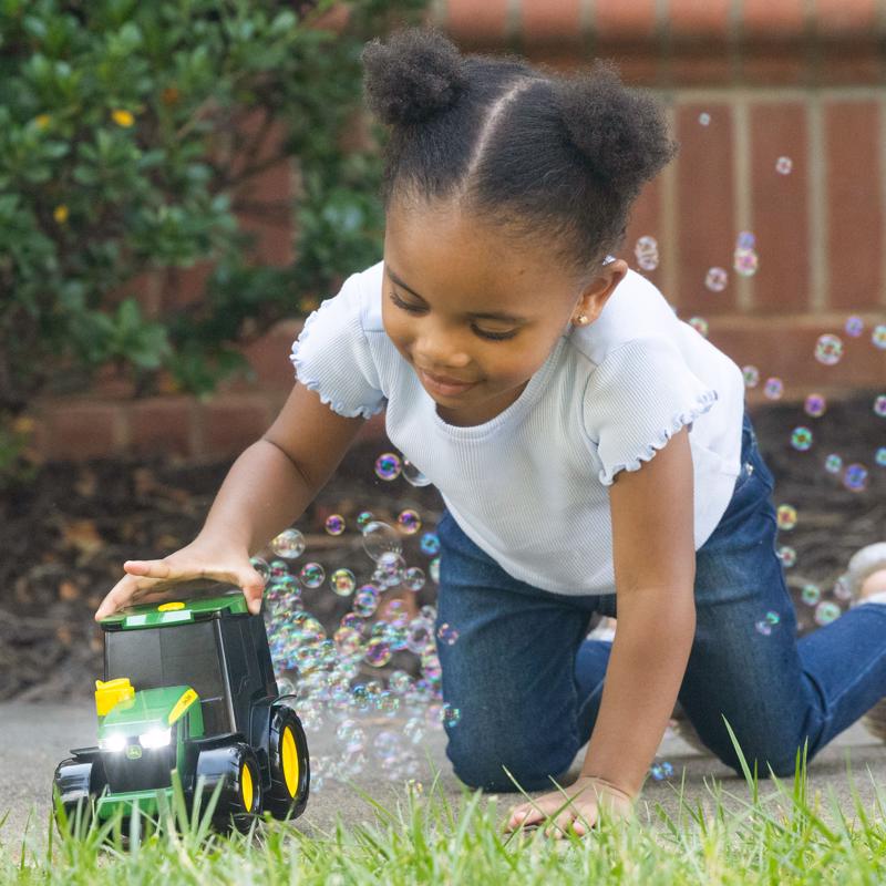 Sunny Days John Deere Tractor Bubble Blower