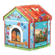 Eurographics Birdhouse Shaped Tin Jigsaw Puzzle 550 pc