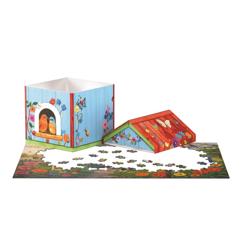 Eurographics Birdhouse Shaped Tin Jigsaw Puzzle 550 pc