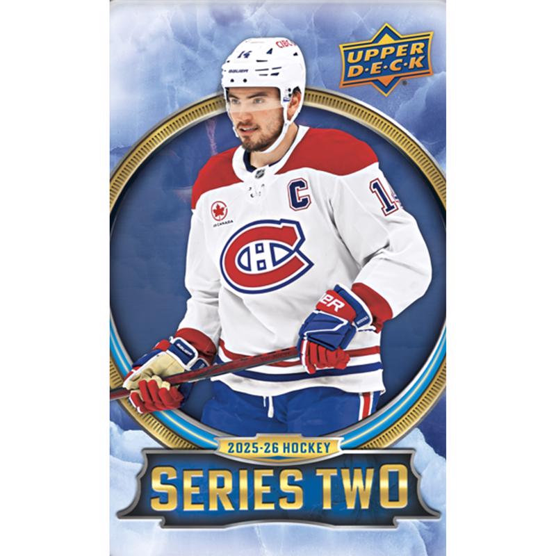 Upper Deck 2025/26 Series 2 Hockey Tin Trading Cards