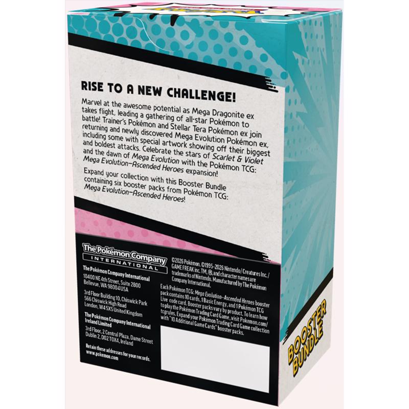 Pokemon Ascended Heroes Booster Bundle Trading Cards