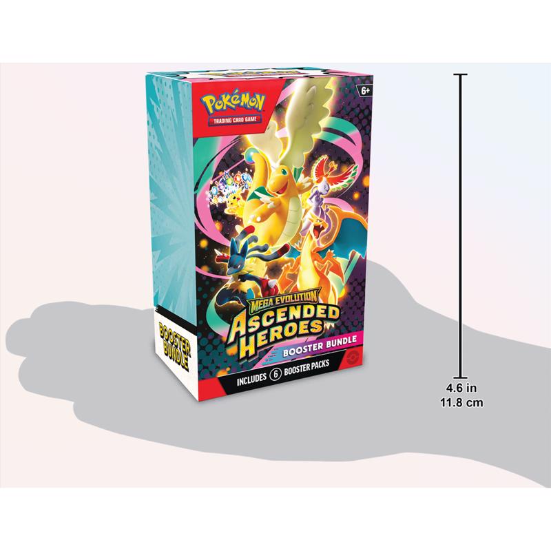 Pokemon Ascended Heroes Booster Bundle Trading Cards