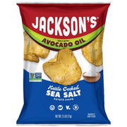 Jackson's Sea Salt Kettle Cooked Potato Chips 2.5 oz Bagged
