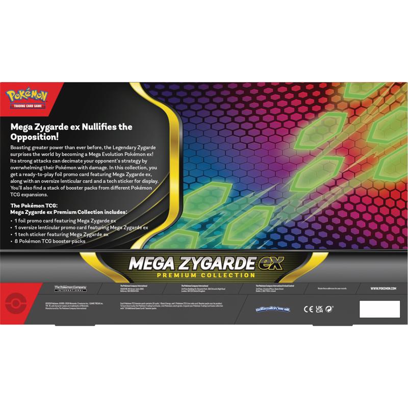 Pokemon Mega Zygarde Ex Box Trading Cards