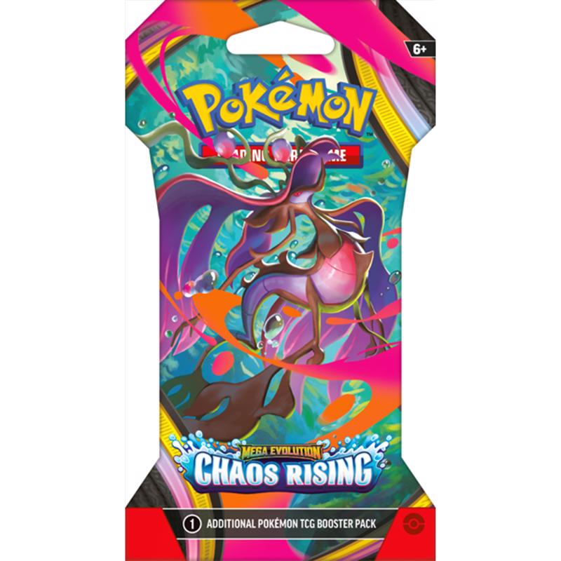 Pokemon Chaos Rising Sleeved Booster Trading Cards
