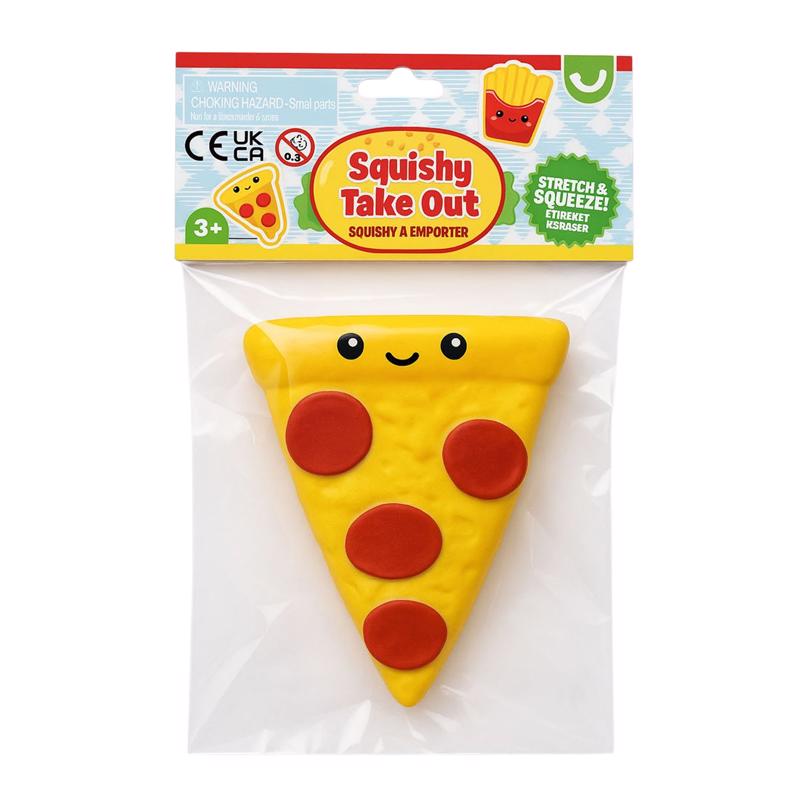 Keycraft Pizza and Fries Squishy Toy