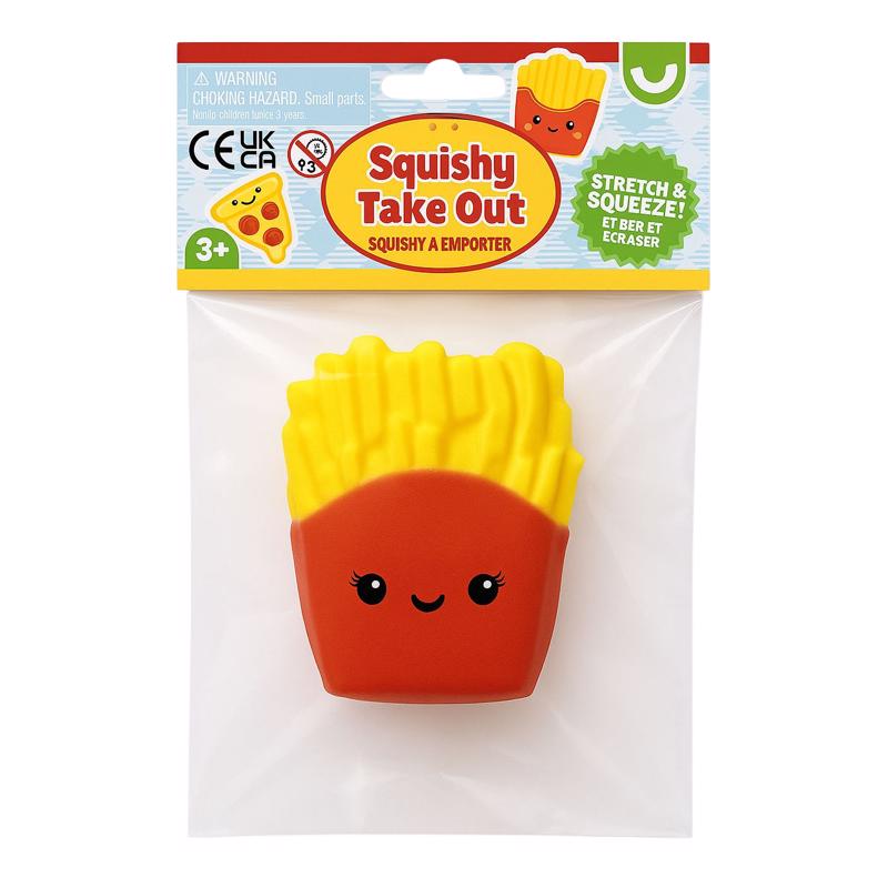 Keycraft Pizza and Fries Squishy Toy